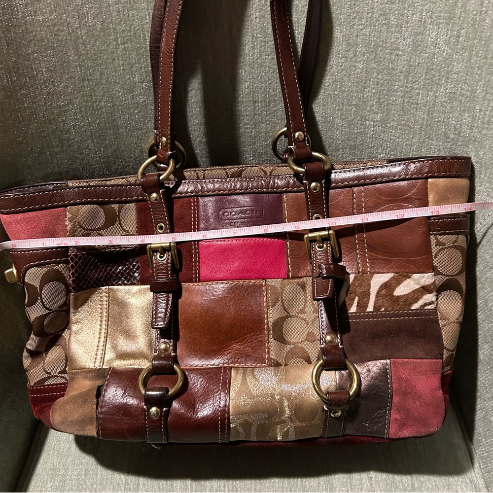 Coach Tote Bag Vintage Coach Handbag - Picture 8 of 14